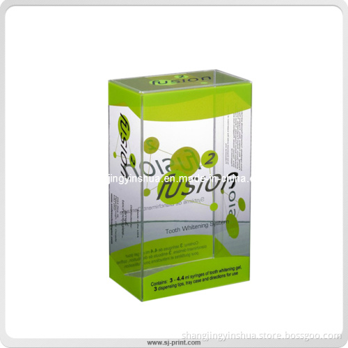 Custom Made Offset Printing PVC Plastic Box
